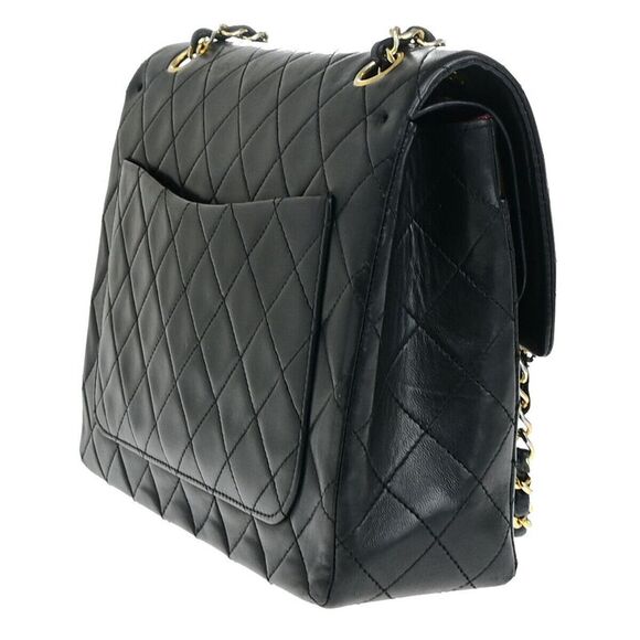 Chanel Timeless Black Leather Shoulder Bag (Pre-Owned) - Picture 11 of 12